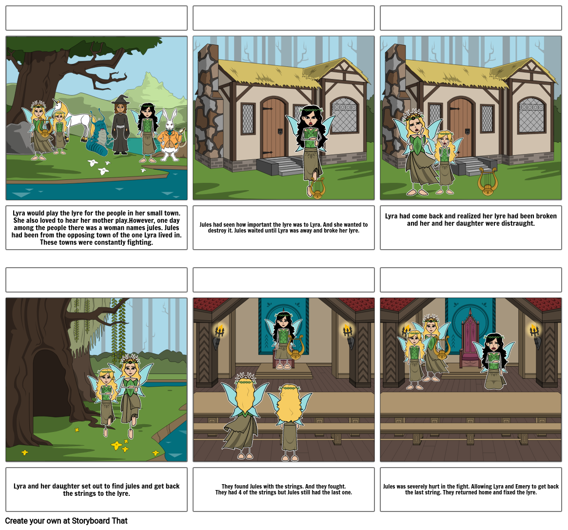 Folktale Storyboard by 17363058