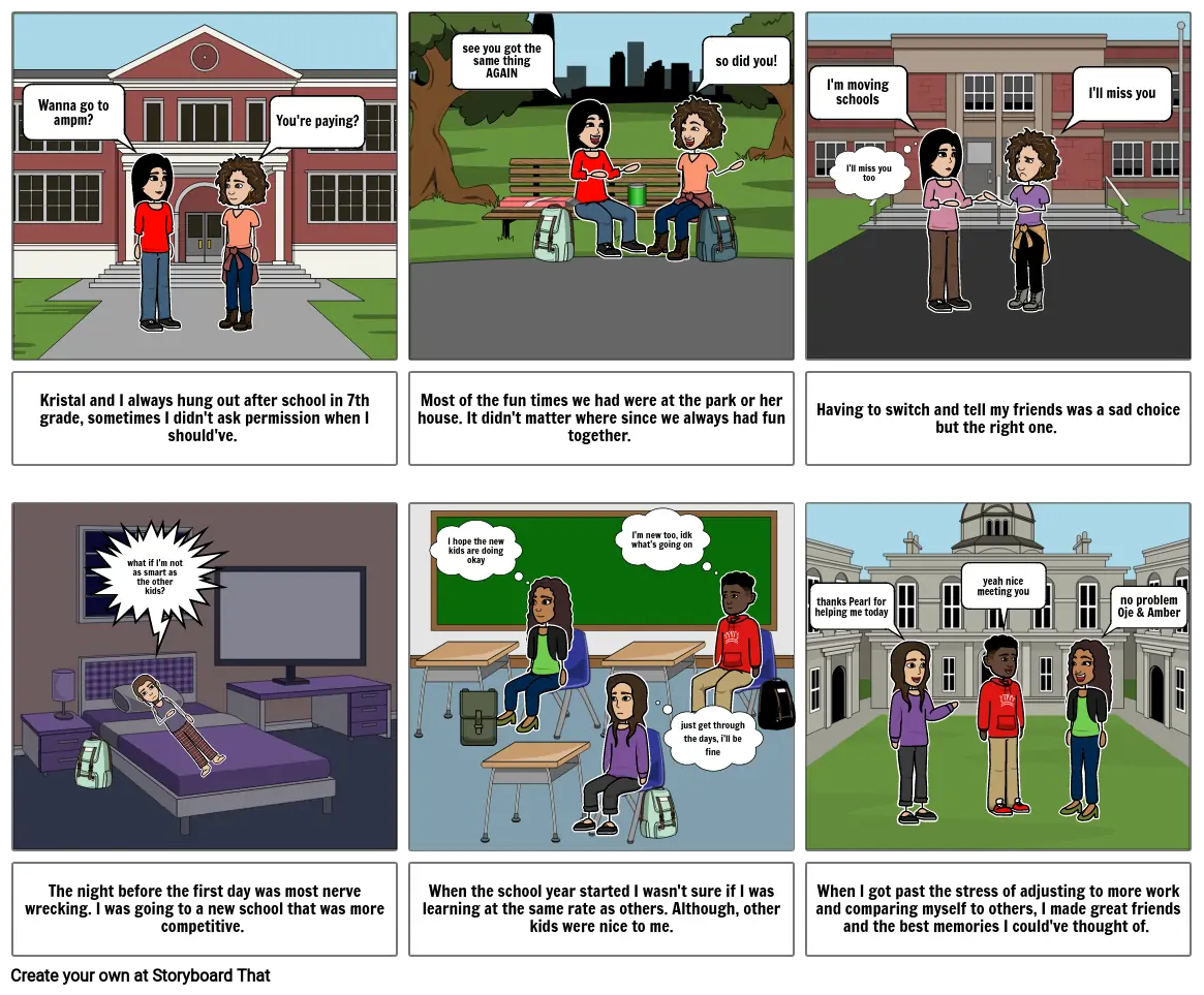 Decisions Graphic Novel Storyboard por 17446b80