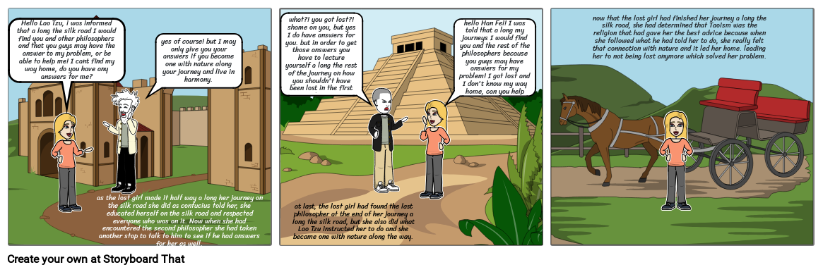 Chinese philosophies storyboard #2