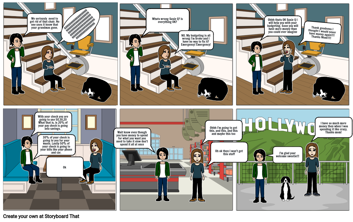 2nd Financial Literacy comic 8th grade