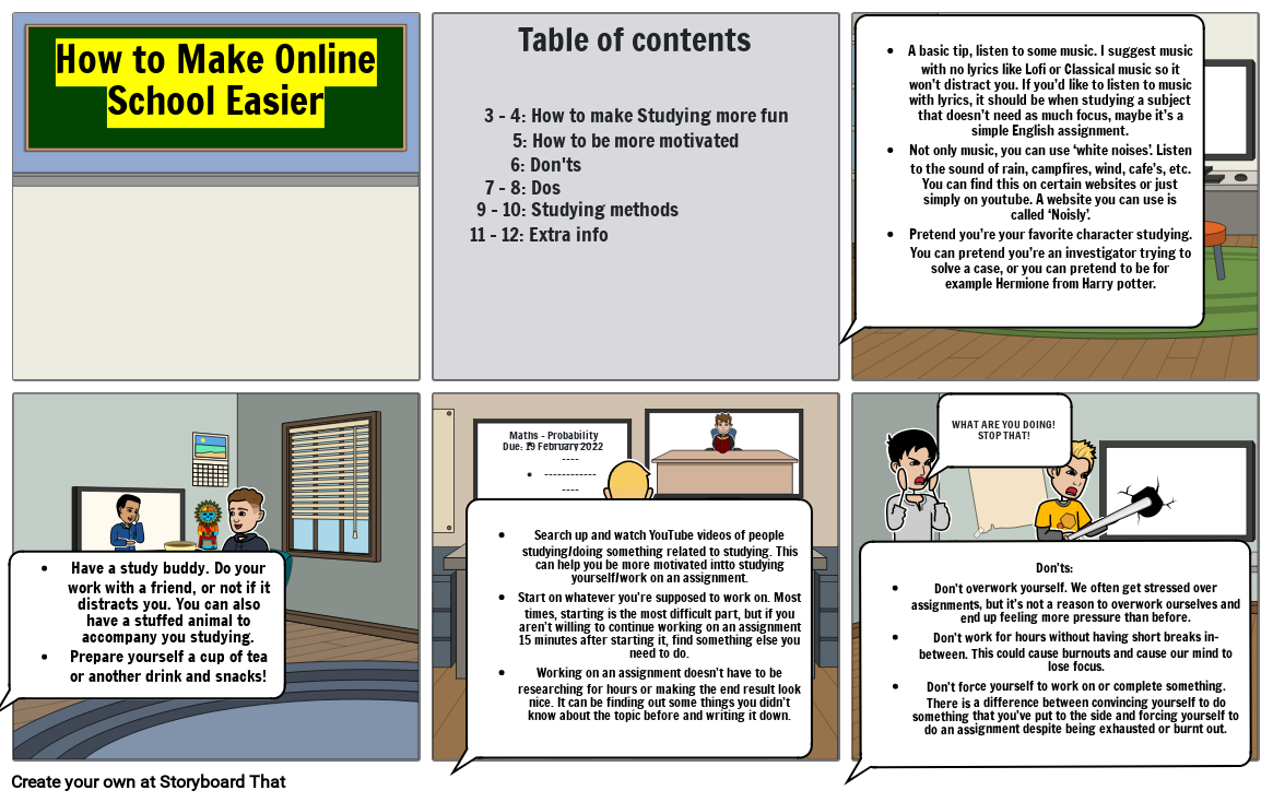 Criterion B: Developing Ideas Storyboard By 1891868f