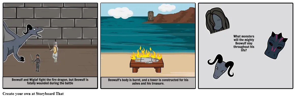 Beowulf storyboard part 2