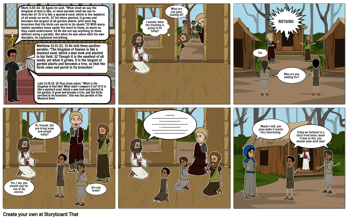 Parable Storyboard