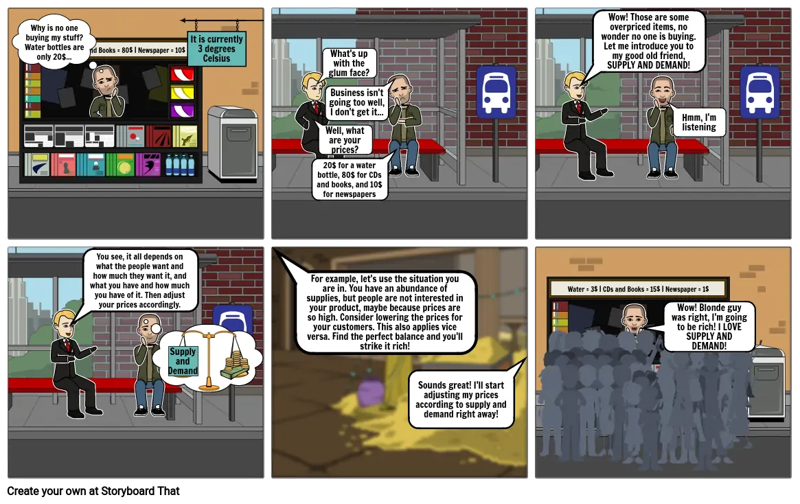 Social Supply and Demand Comic - Kevin Nguyen 9M