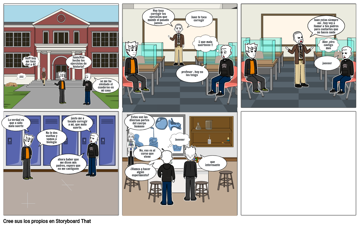 comic instituto Storyboard by 19b6e7d1