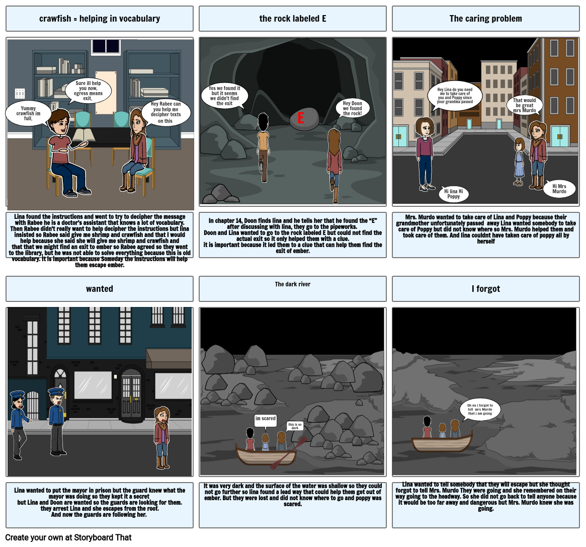 The city of ember most important events/ chapters 16 to 20