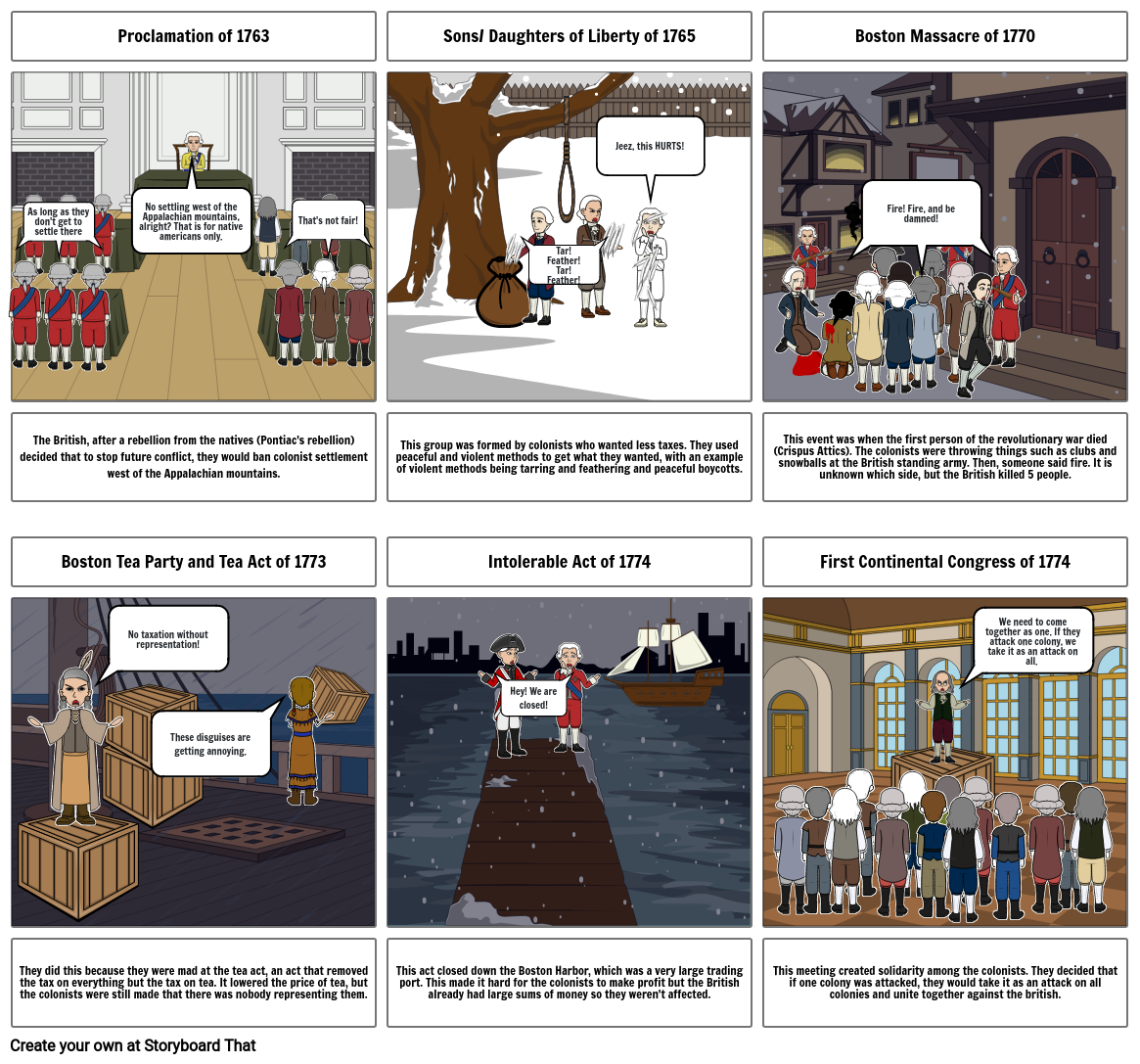 Road To Revolution Storyboard por 1a551d72