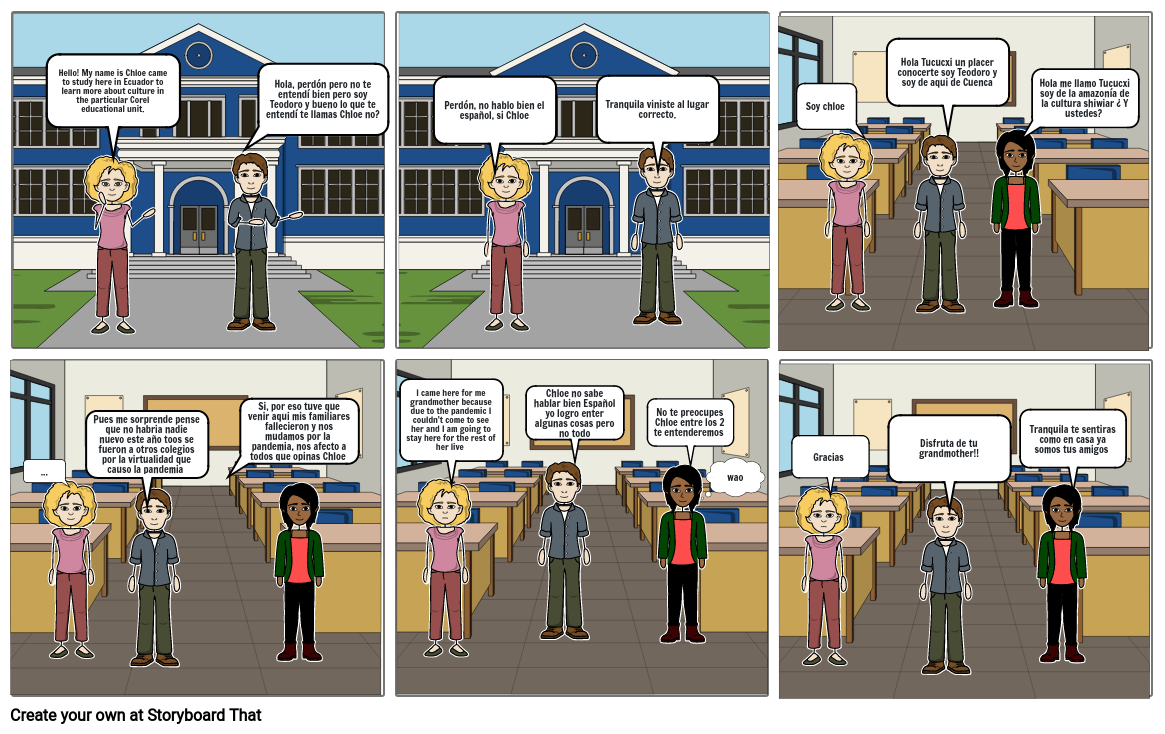 Historieta Corel Storyboard by 1ada8784