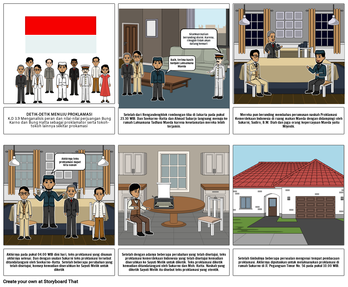 Sejarah proklamasi Storyboard por 1af98c98