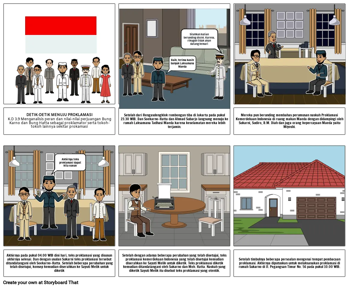 Sejarah proklamasi Storyboard por 1af98c98