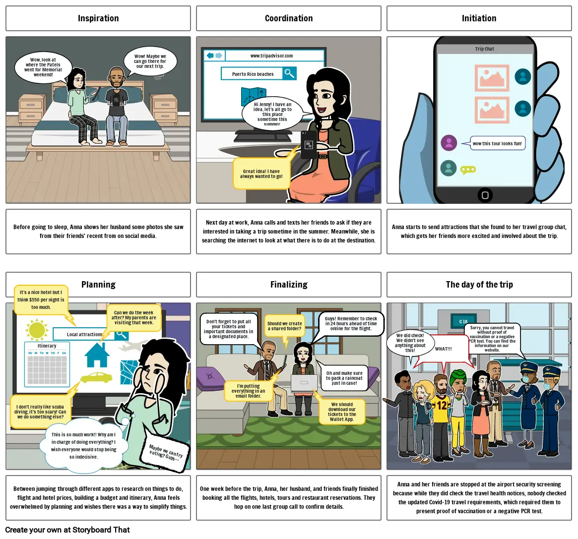 Capstone 3 travel storyboard