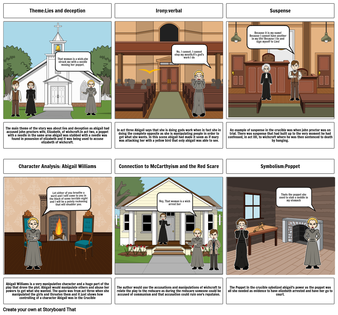 The Crucible Storyboard by 1be9c038