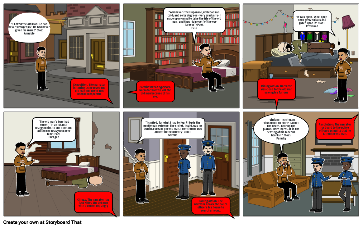 The TellTale Heart Storyboard o 1bf20ef5