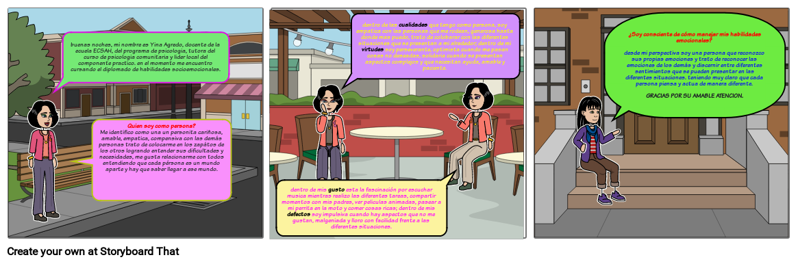 Habilidades Socioemocionales Storyboard By 1c48af8d