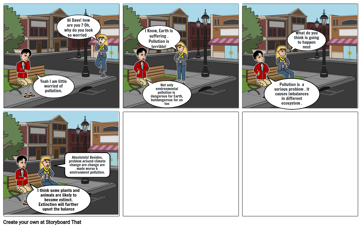 Direct and indirect Speech Storyboard by 1c629943