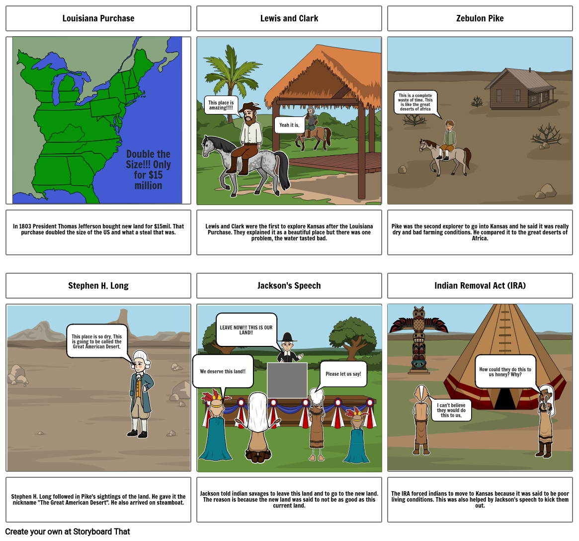 IRA Storyboard