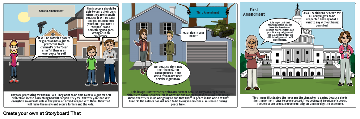 Bill of rights Storyboard af 1ca642a6