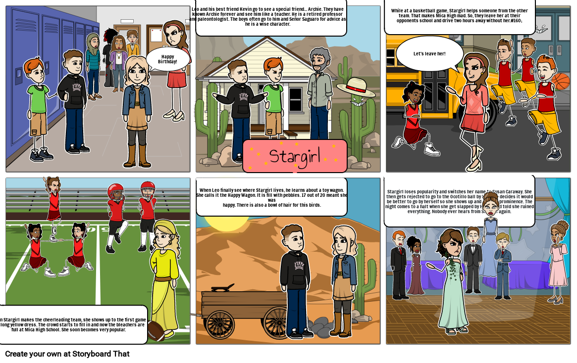 Stargirl Storyboard by 1cacc231