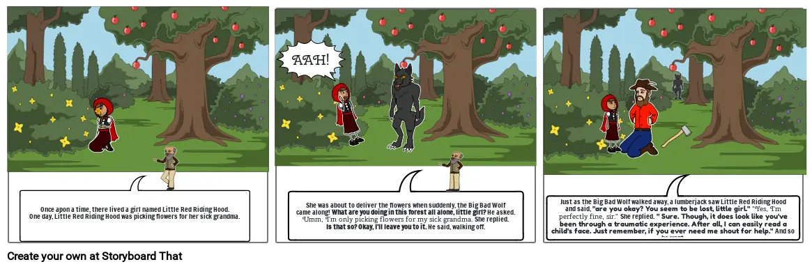 Little red Riding Hood part 1