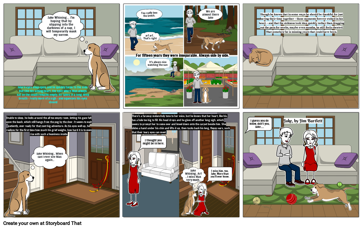 Jake by Jim Barlett Storyboard by 1d79fec9