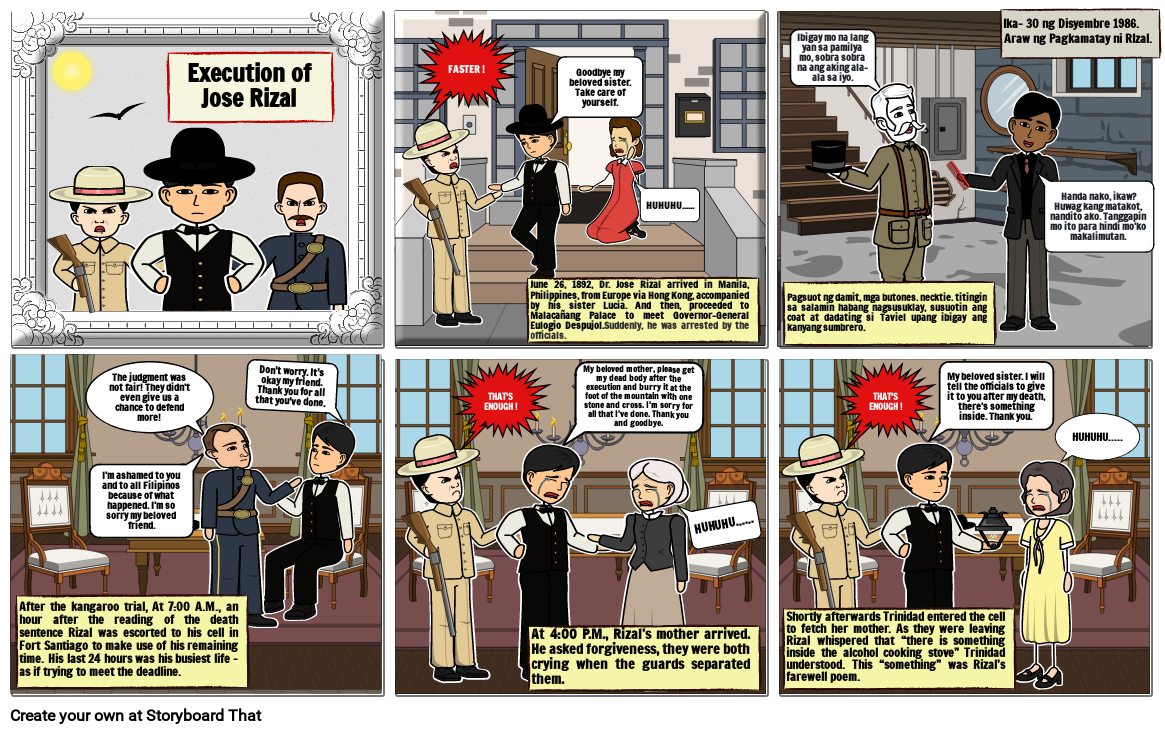 RIZAL COMICSTRIP