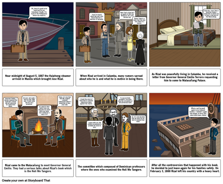 RIZAL'S FIRST HOMECOMING