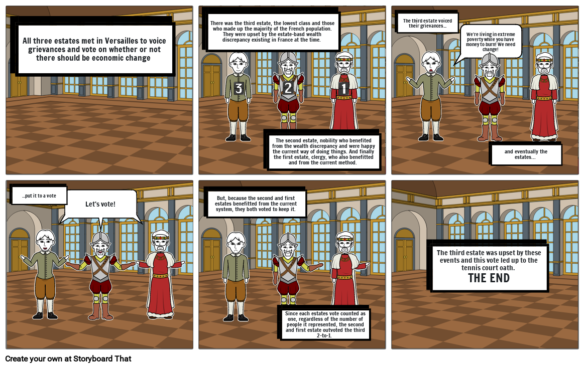 The Estates General Storyboard por 1ec141e4