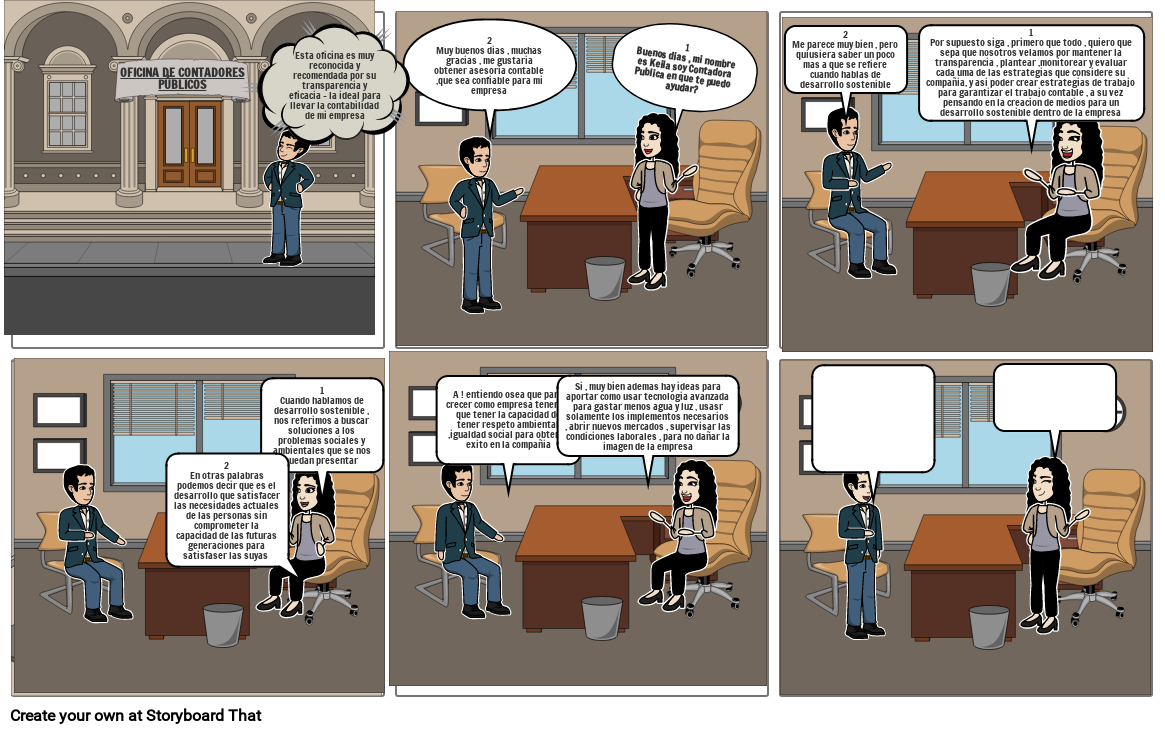 Papel Del Contador Publico Storyboard By 1ecf83b1