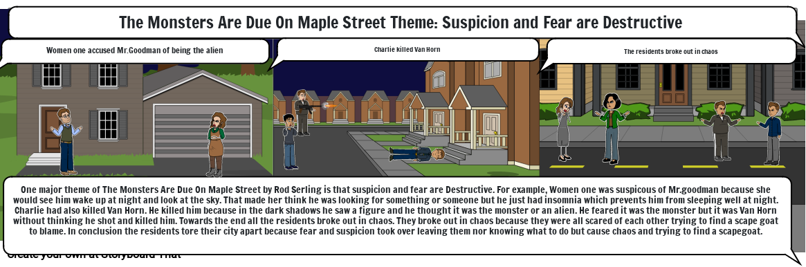 The Monsters Are Due On Maple Street