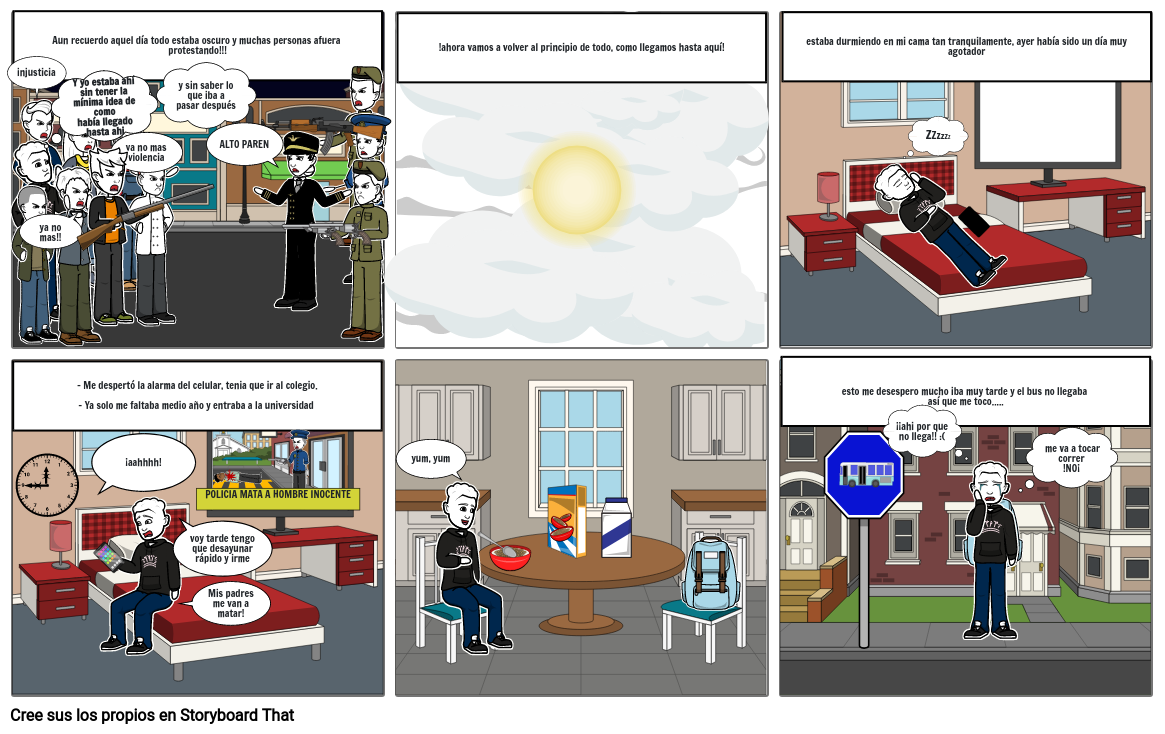 Novela Grafica Parte 1 Storyboard By 1f460d29 