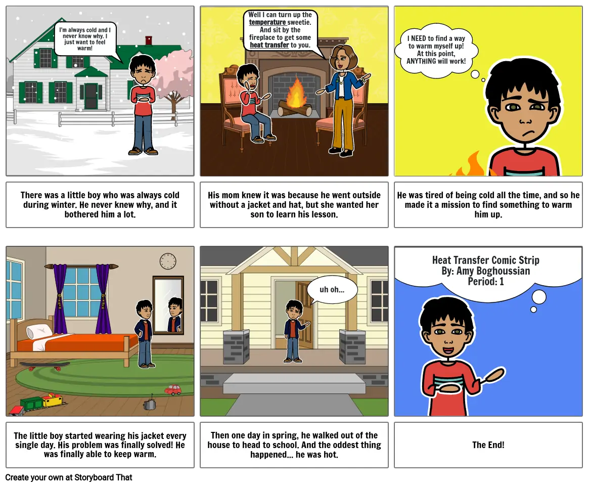 Heat Transfer Comic Strip