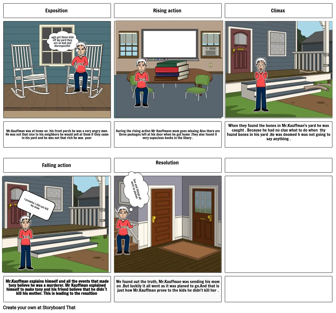 Plot diagram Storyboard por 1f702bda