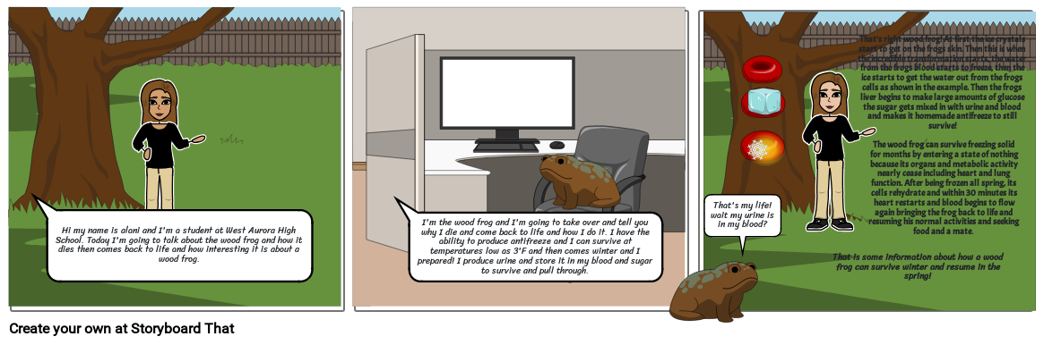 The Life Of A Wood Frog!