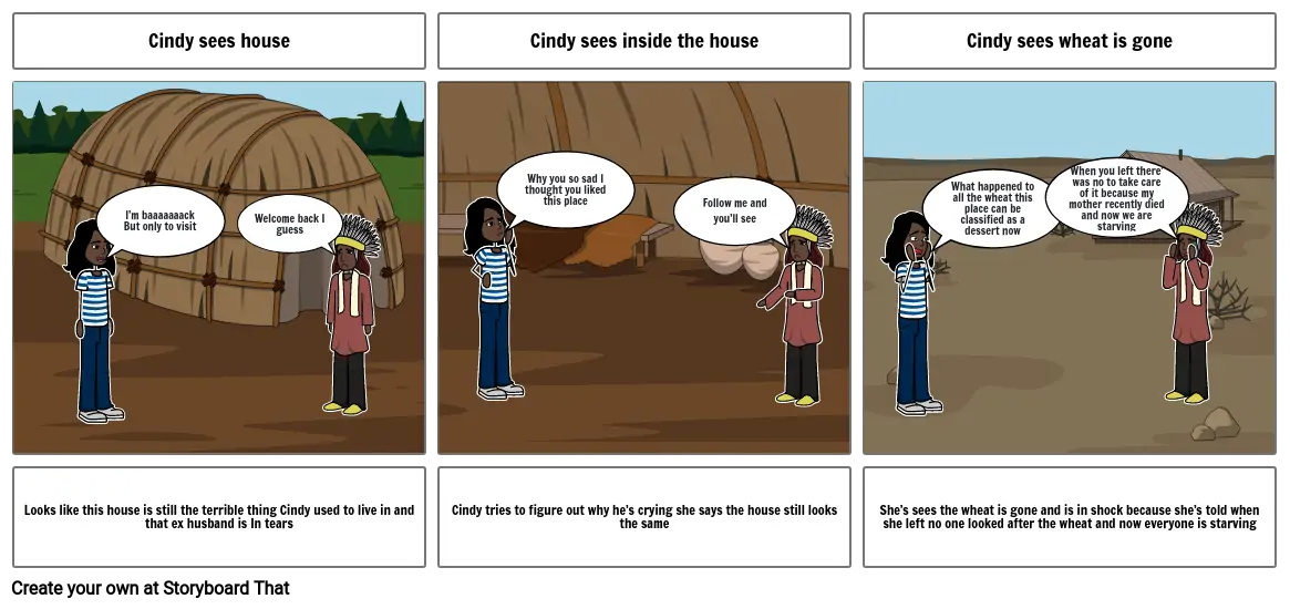 Cindy visits rural area
