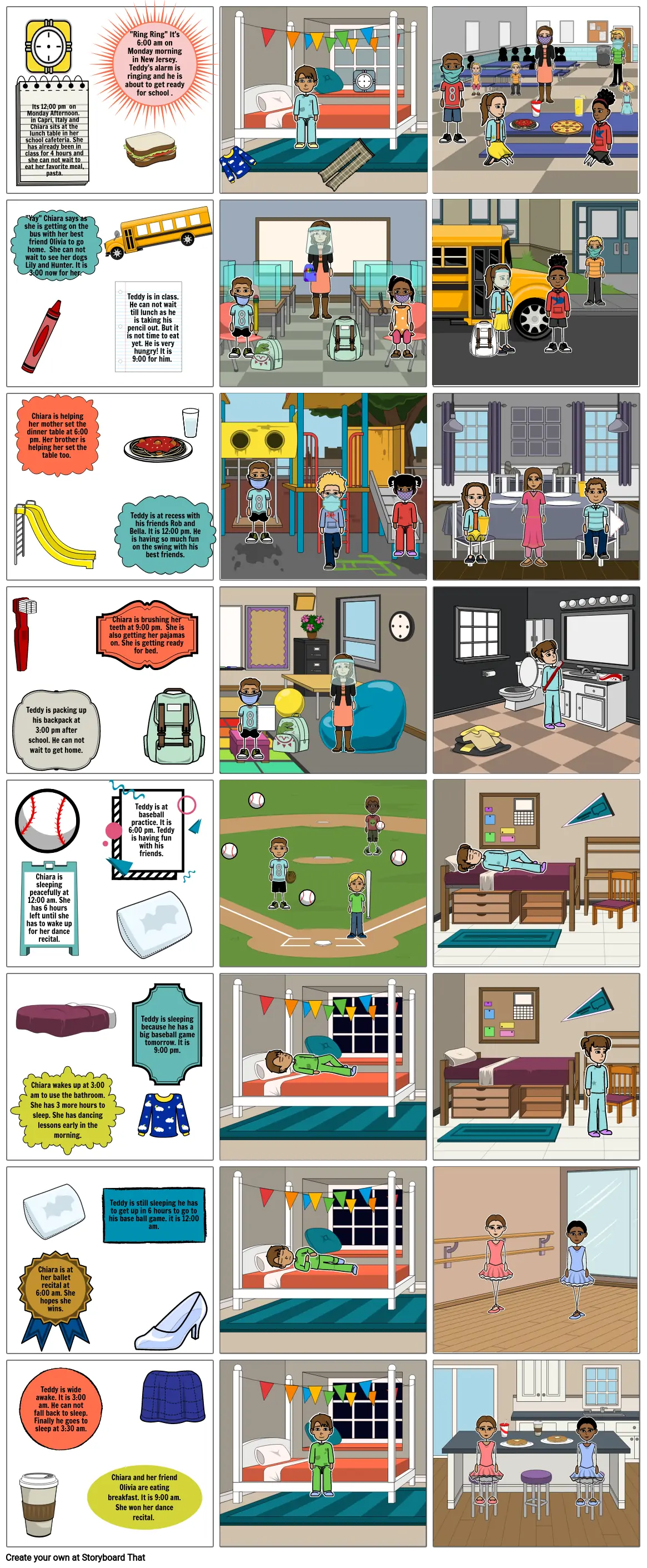 Story Board Ella Mingione