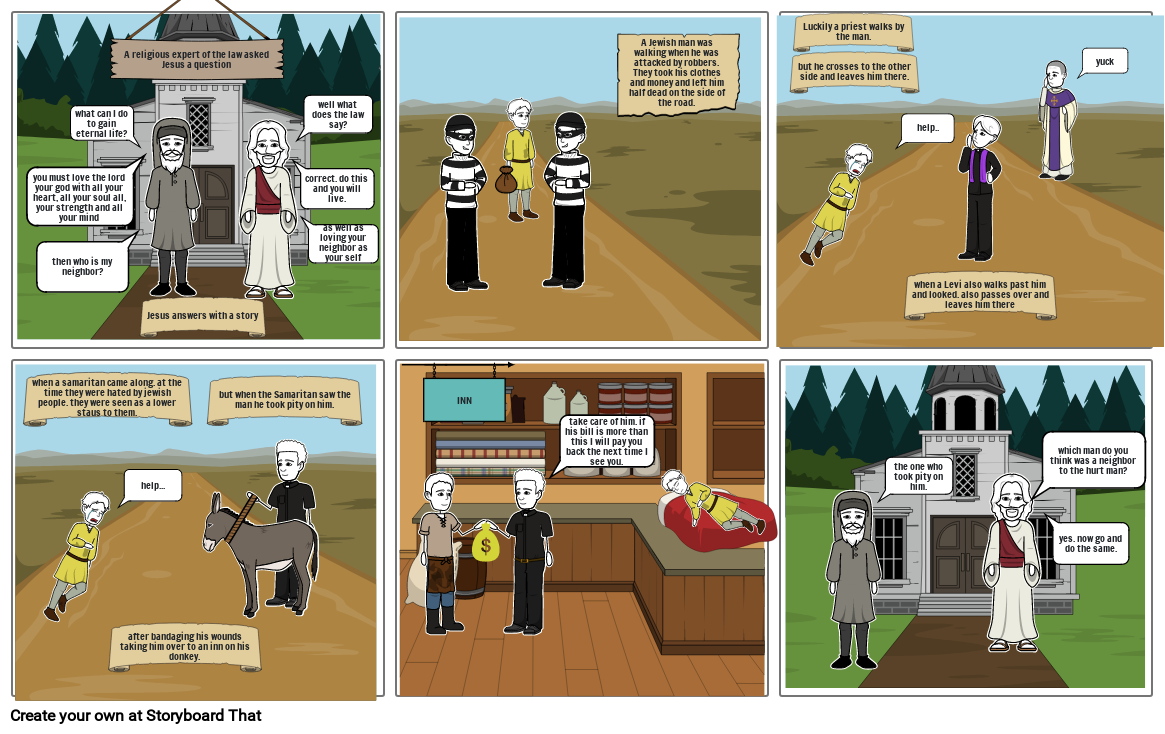 Good Samaritan Storyboard by 206296
