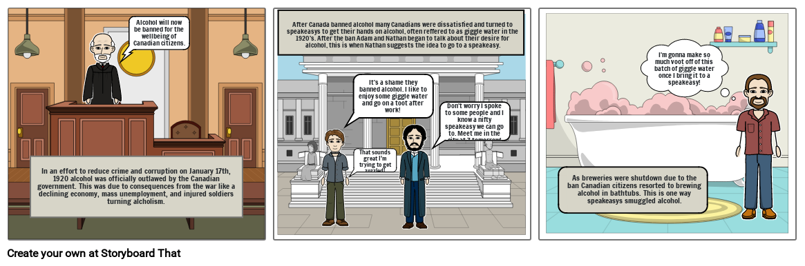 History Project Storyboard por 2072eef6