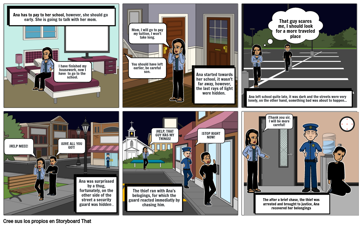 INTEGRATIVE TASK_COMIC Storyboard by 209b8345