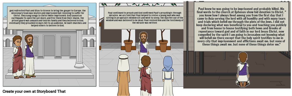 sauls conversion Storyboard por 209e5acf