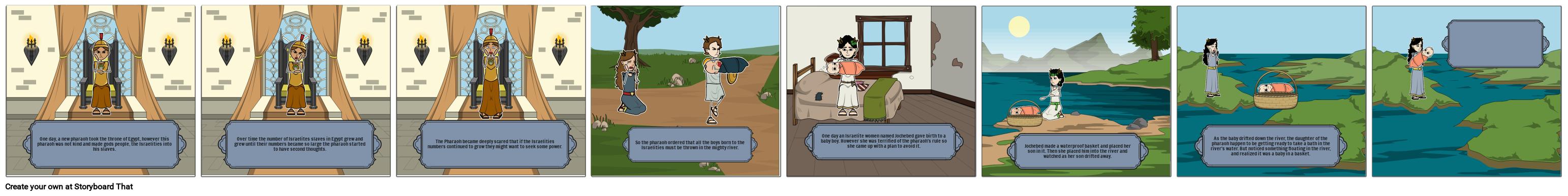 English Myth Stories Storyboard by 211470db