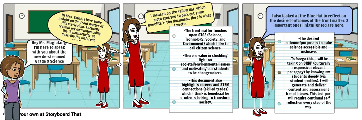 Ms. Maglalang&#39;s main takeways of Grade 9 De-streamed Science