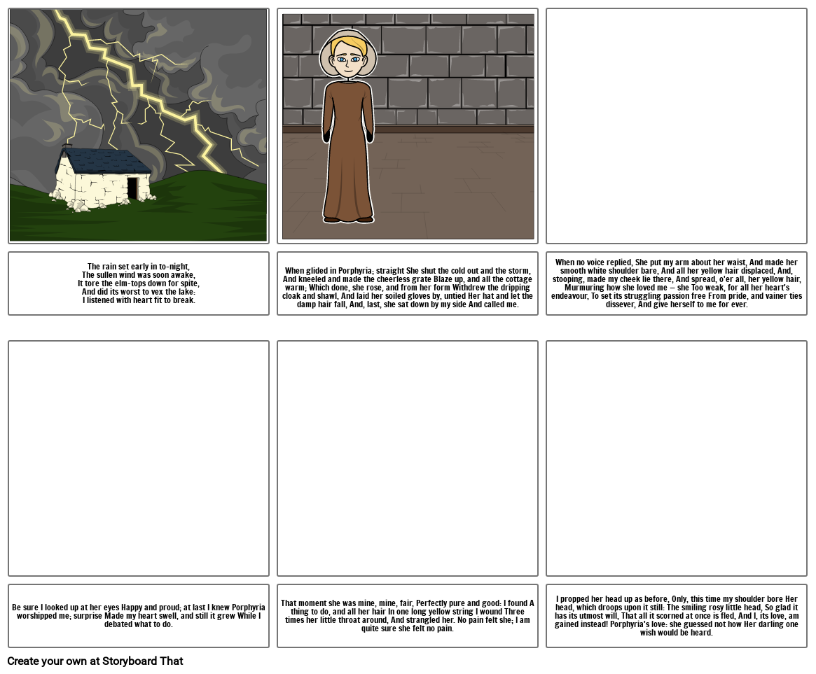 Porphyria's Lover Storyboard by 219ff014