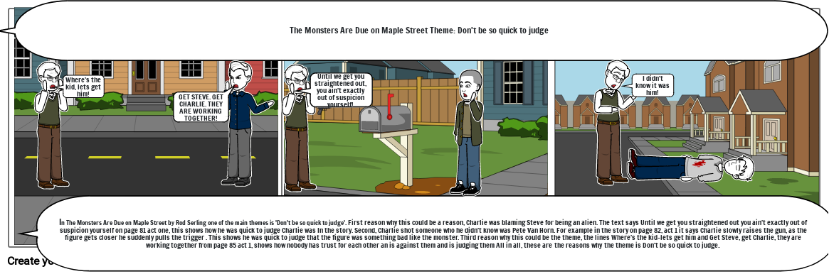 The Monsters Are Due On Maple Street Theme