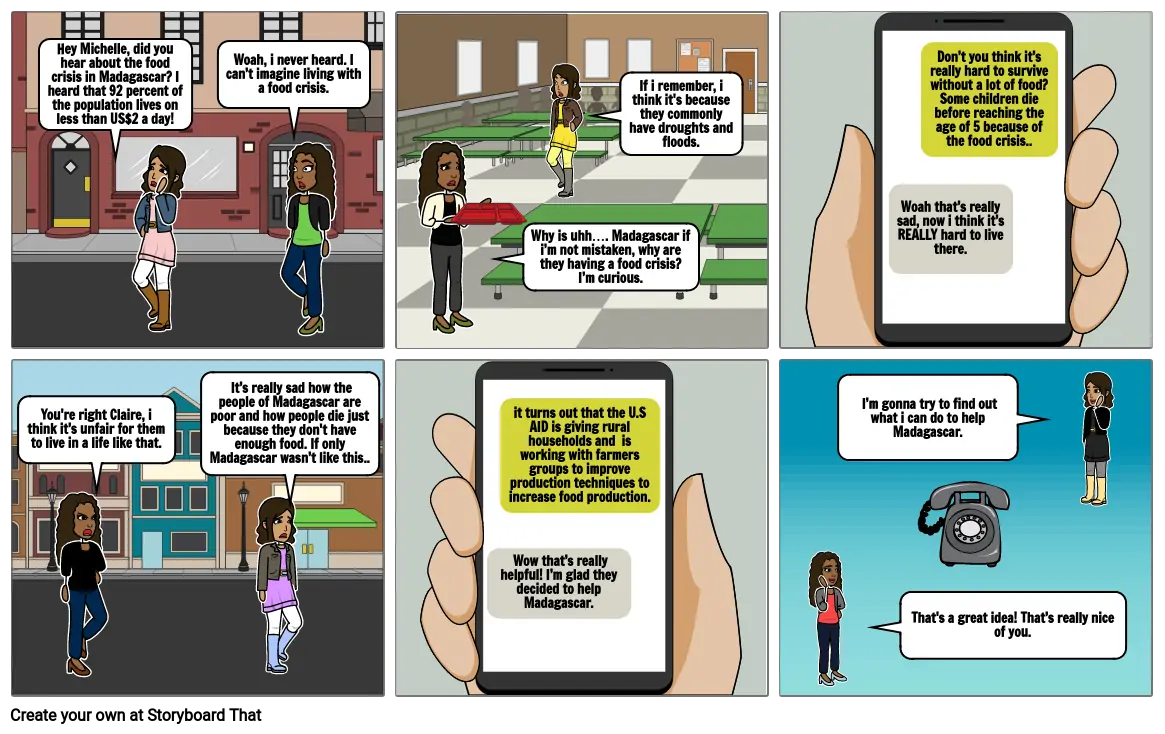 Reva - ICT madagascar storyboard