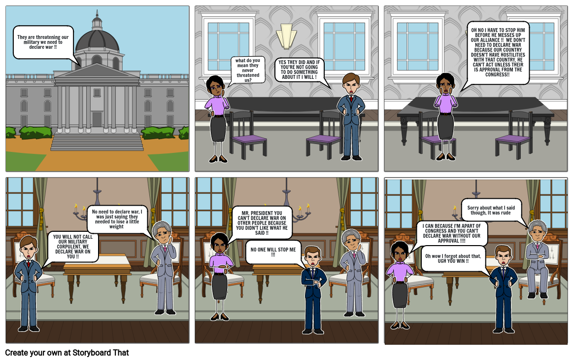 CONGRESSIONAL SUPERHERO PROJECT Storyboard by 22029ae5