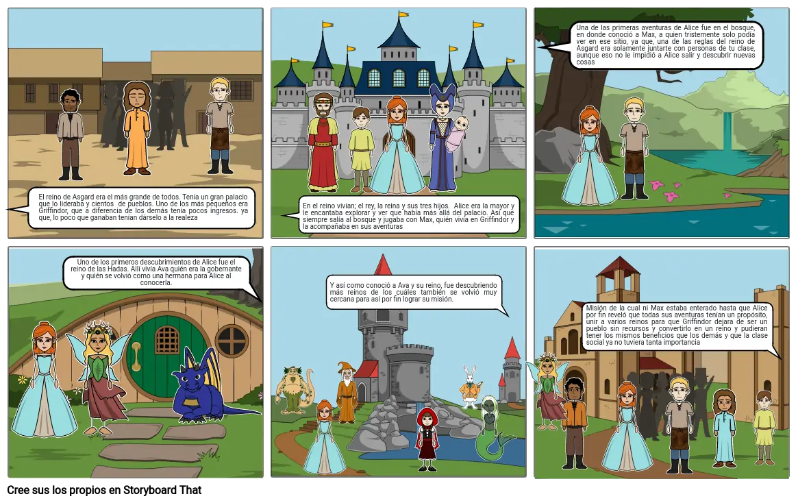 Las Aventuras De Alice Storyboard Por 22b315ad