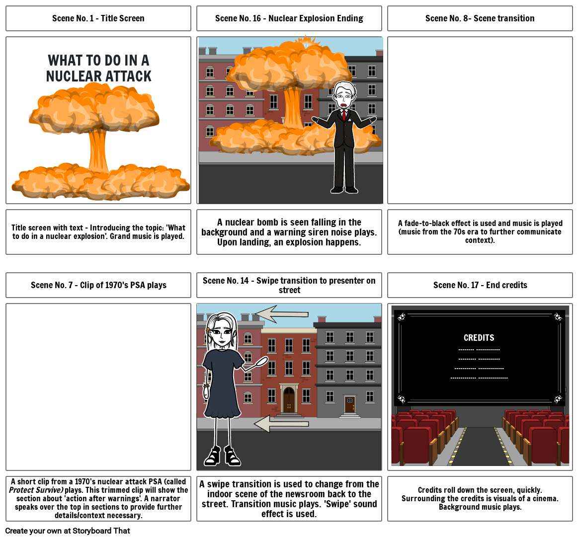 Apocalypse Storyboard