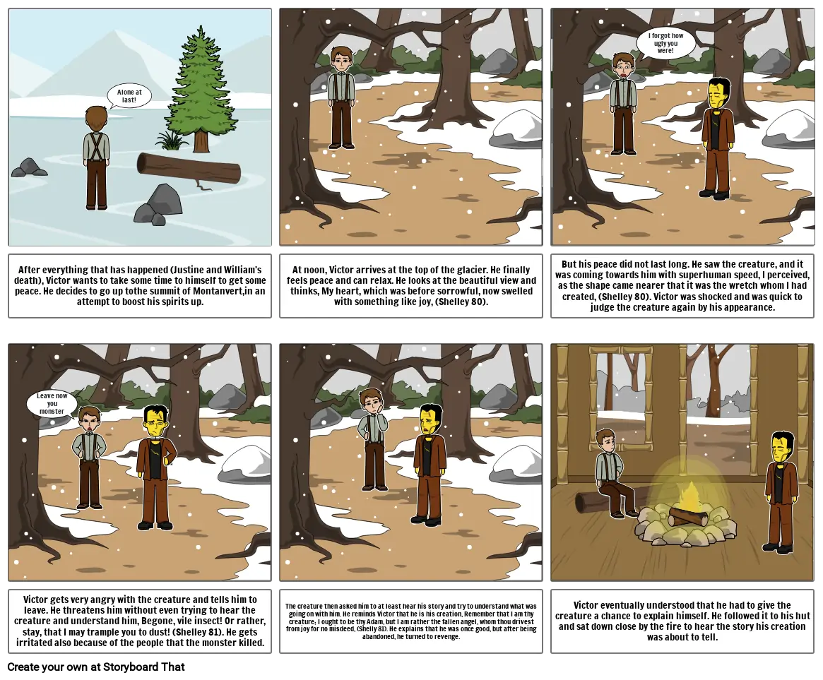 Frankenstein Storyboard Storyboard Por 2395070e frankenstein-storyboard-storyboard-por-2395070e