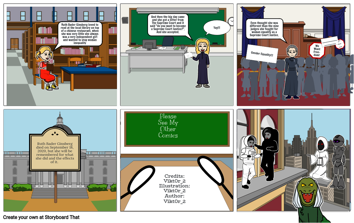 The Ruth Bader Ginsberg Revolution Storyboard by 239aa349