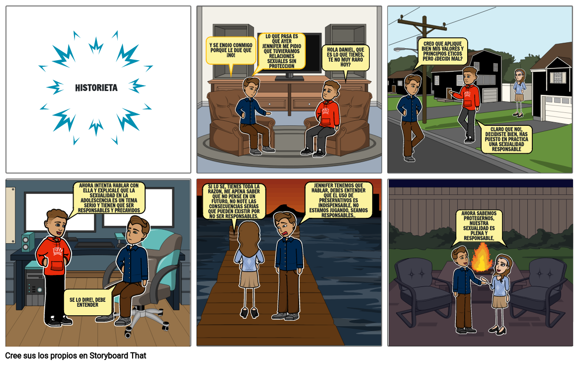 Historieta Salud Storyboard By 23cc6517 4268